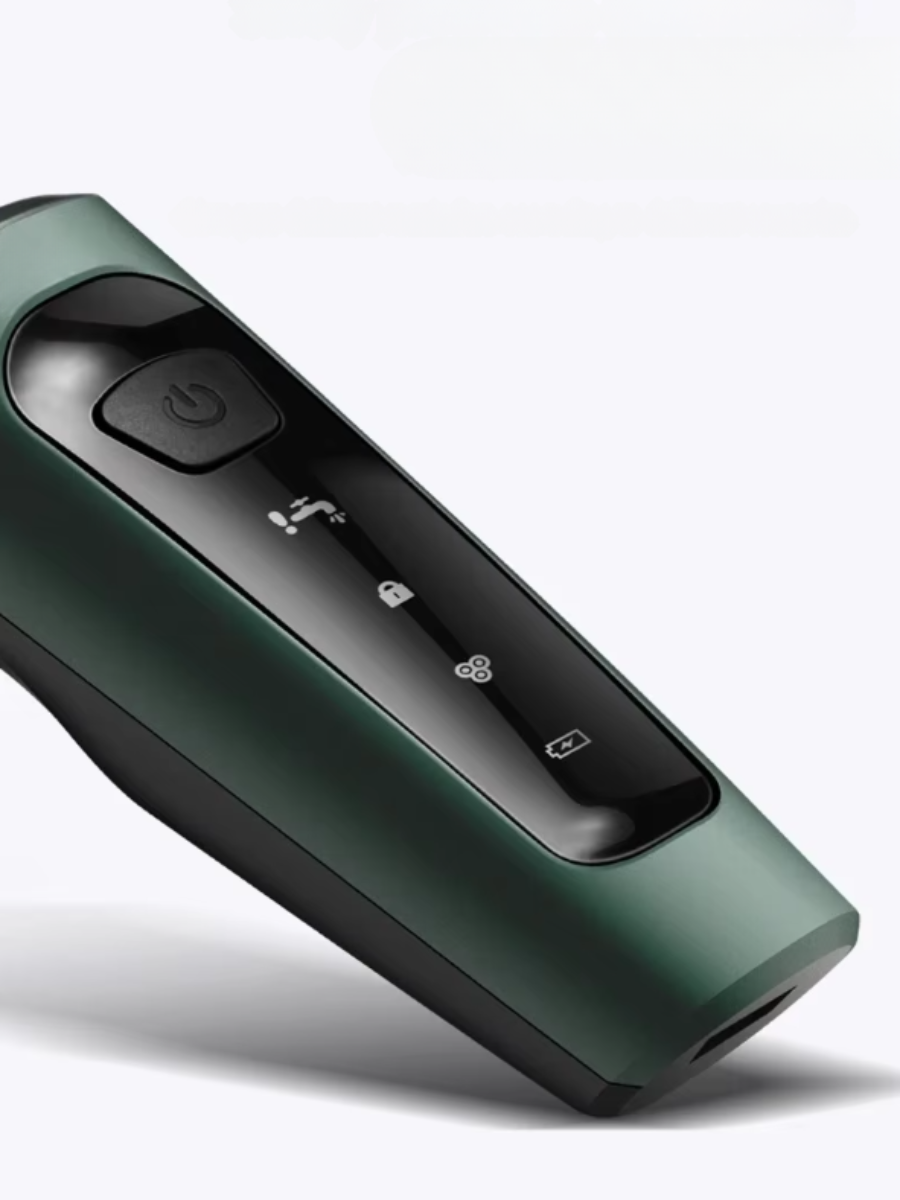 Vådt og tørt elektrisk trimmer-barbersæt