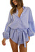 Kvinders Jumpsuit Casual Chic Bomulds- og Linnedblanding 2