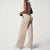 Kvinders Jumpsuit Løs Fit Polyester Med Justerbar Talje-3