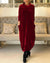 Kvinders Vinterkjole Elegant Fleece-5