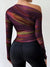 Kvinders Langærmet T-shirt Elegant 100% Bomuld-5