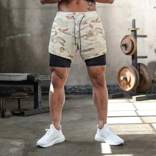 Herre Sportshorts 2-i-1 med Fugtdræningsteknologi 6