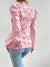 Kvinders Satin Top Blomsterprint Elegant Komfortabel-6
