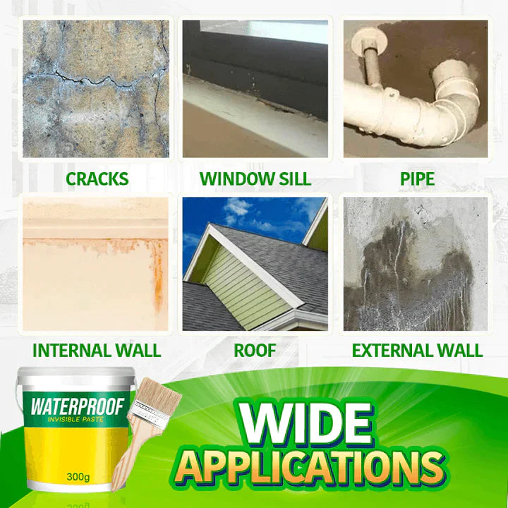 Vandtæt Dichtningsmiddel Transparent Gummieret Reparation 100% Vandtæt-5
