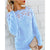 Dame Sweater Afslappet Blød Akryl-1