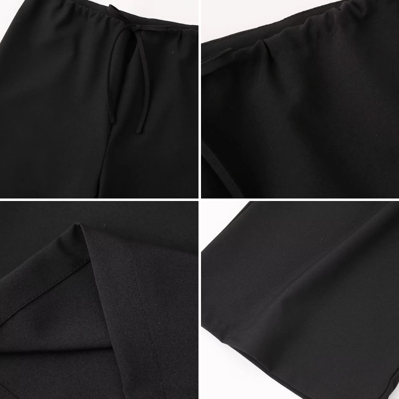 Chic Halter Top & Bukser Sæt