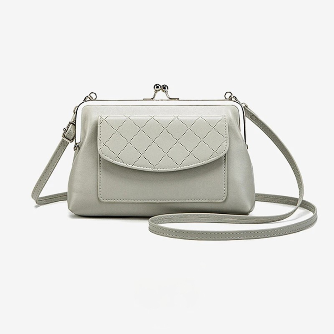 Kvinders Taske Læbeformet Lukning Kunstlæder 2