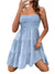 Festkjoler Damer Struktureret Cami-jurk 100% Polyester-1