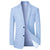 Herre Blazer Slank Polyester Vintage Stil 1