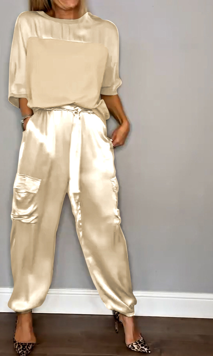 Kvinders Elegant Sæt Moderne 100% Polyester-2