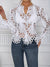 Kvinders Asymmetrisk Bluse med Udsparinger Polyester-6