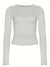 Kvinder Langærmet T-Shirt Monochrome 100% Bomuld-6