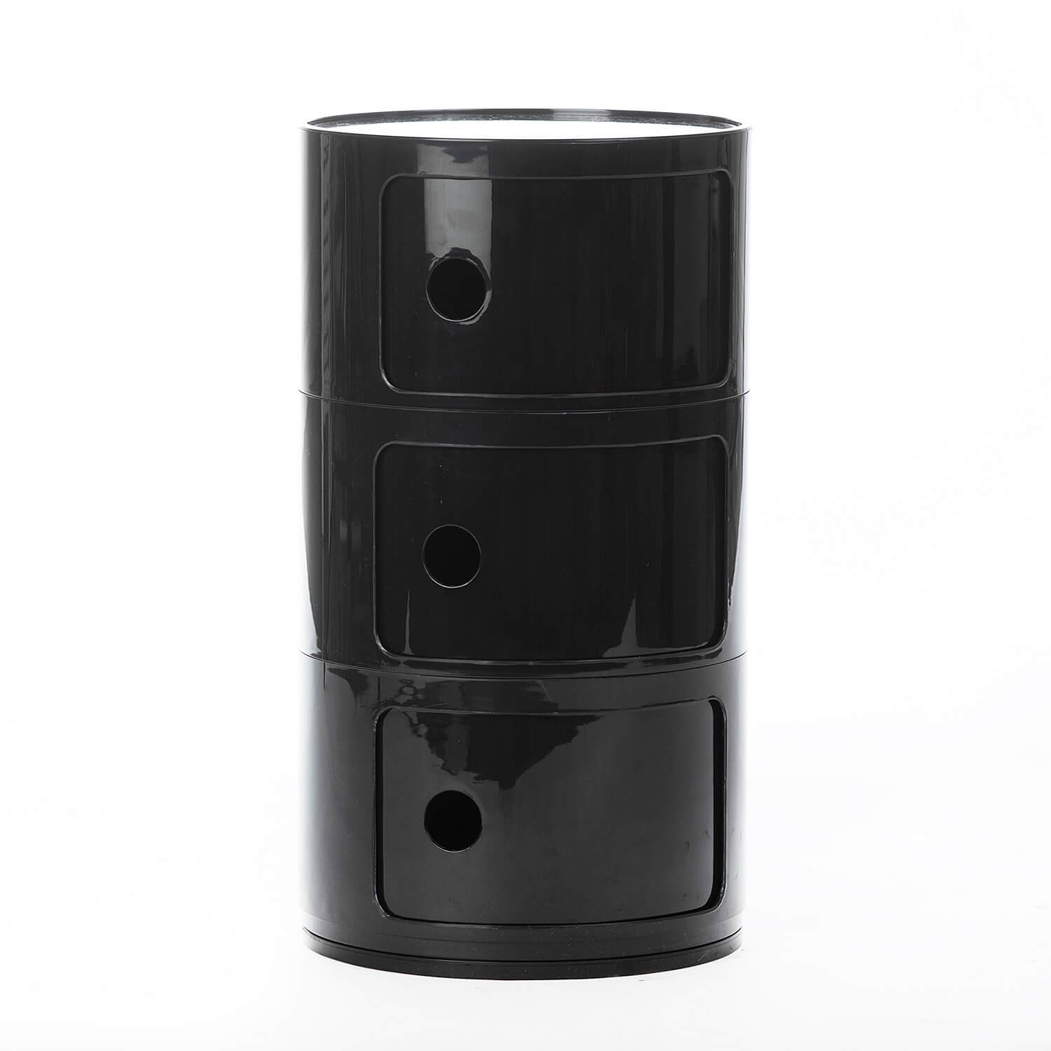 3 Tier Cylindrisk moderne kabinet