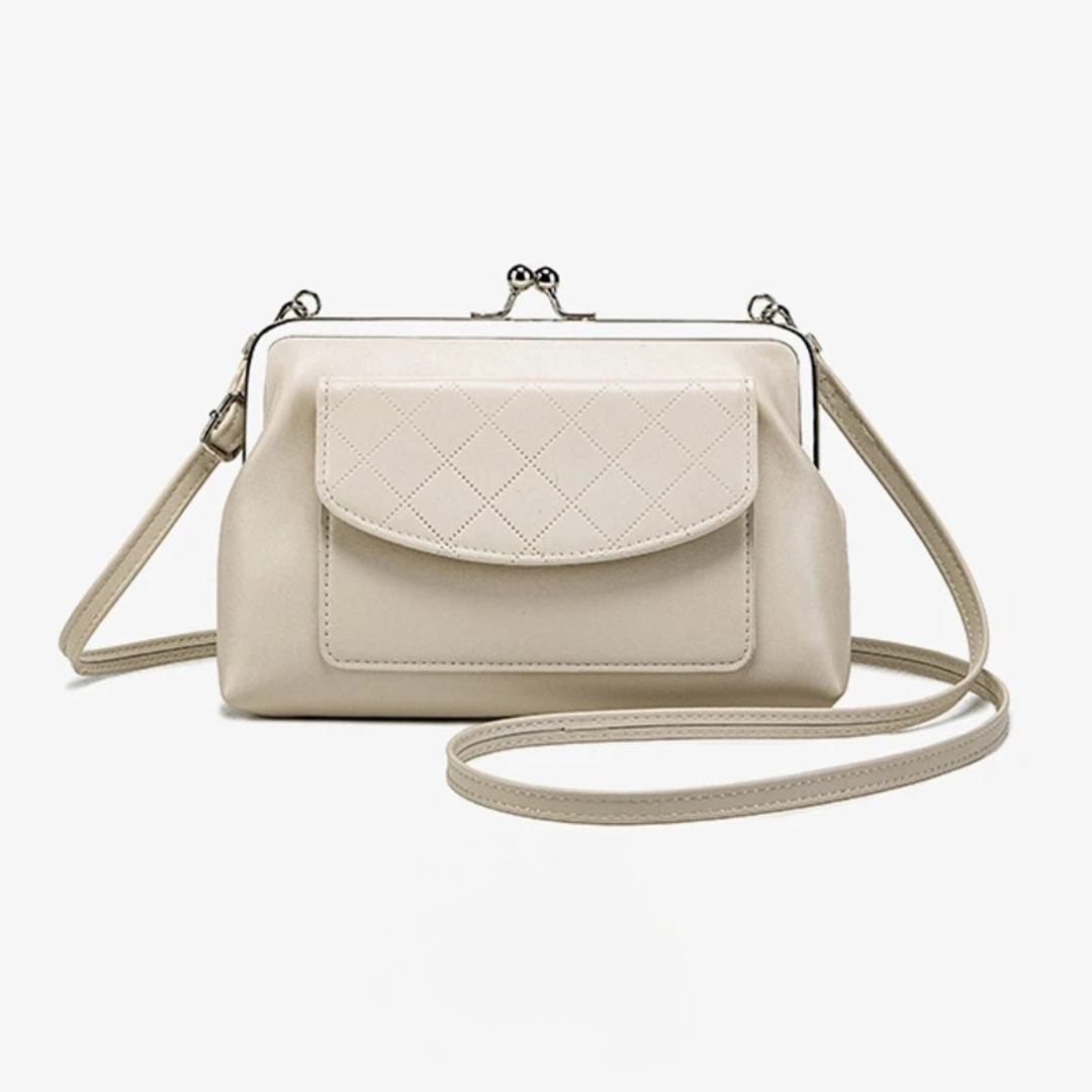 Kvinders Taske Læbeformet Lukning Kunstlæder 3