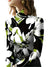 Kvinders Turtleneck T-shirt Blomstret Blødt Stof Lange Ærmer-1