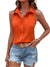 Kvinders Mouwløs Shirt Trendy Let Bomuld-1