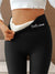 Kvinders Leggings Fleece Foring Tætsiddende Komfortabel