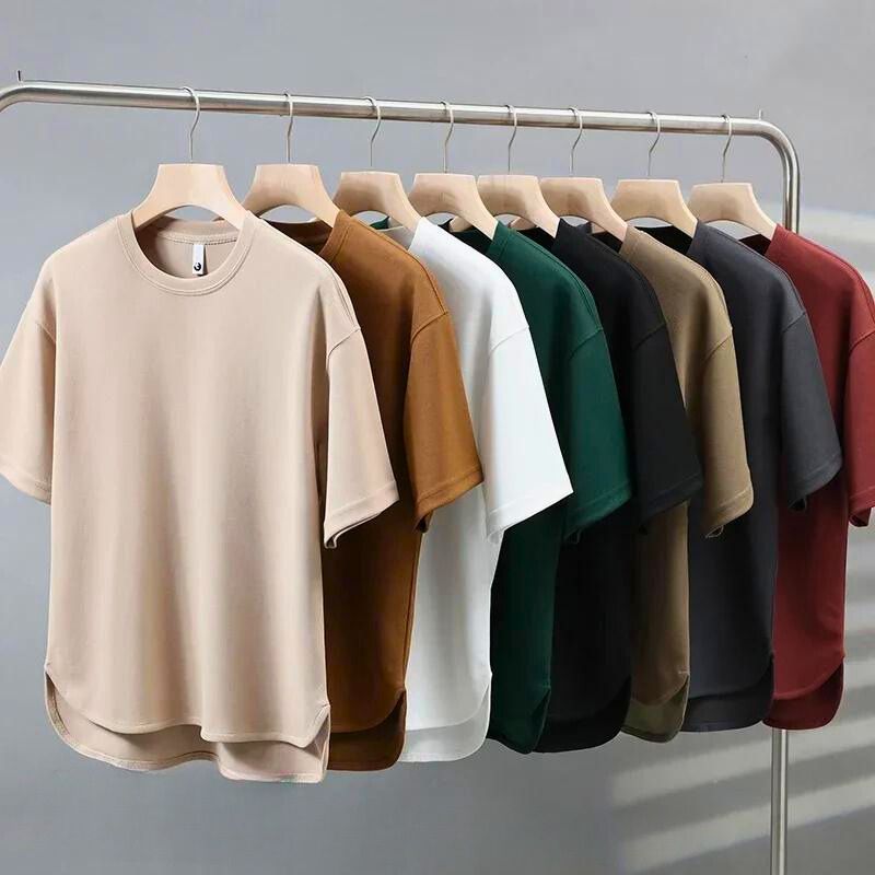 Herre To-delt Sommersæt Stilfuld Bomuldsblanding 6