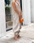 Kvinders Jumpsuit Mouwløs V-Hals Polyester-3