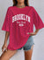Variant image for Herre T Shirt Rund Hals Brooklyn Print 100% Bomuld-25