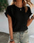 Kvinders T-shirt Afslappet Bomuld Komfortabel Trendy Design-3