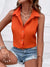 Kvinders Mouwløs Shirt Trendy Let Bomuld-5