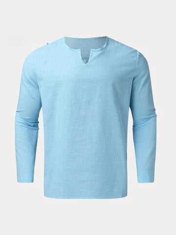 Herre Bukser Sæt Løs Pasform Blødt Stof 4