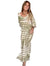 Variant image for Kvinder Sæt Lang Nederdel Bluse 100% Polyester Elegant-1