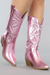 Variant image for Kvinders Cowboy Støvler Trendy Læder-28