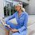 Kvinders Jumpsuit Elegant Polyester Langærmet Knapdesign-5