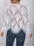 Kvinders Asymmetrisk Bluse med Udsparinger Polyester-2