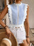 Kvinders Bluse Let Stof Blomsterdesign Med Lette Ærmer-2