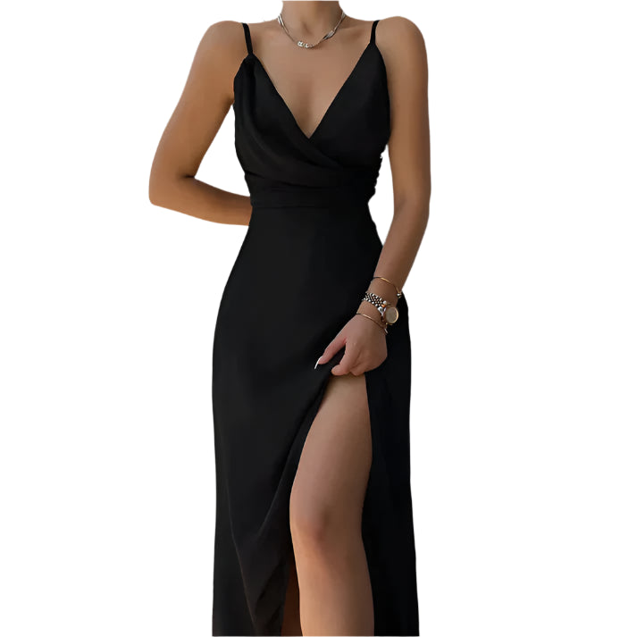 Kvinders Kjole Elegant Flatterende 100% Polyester-1