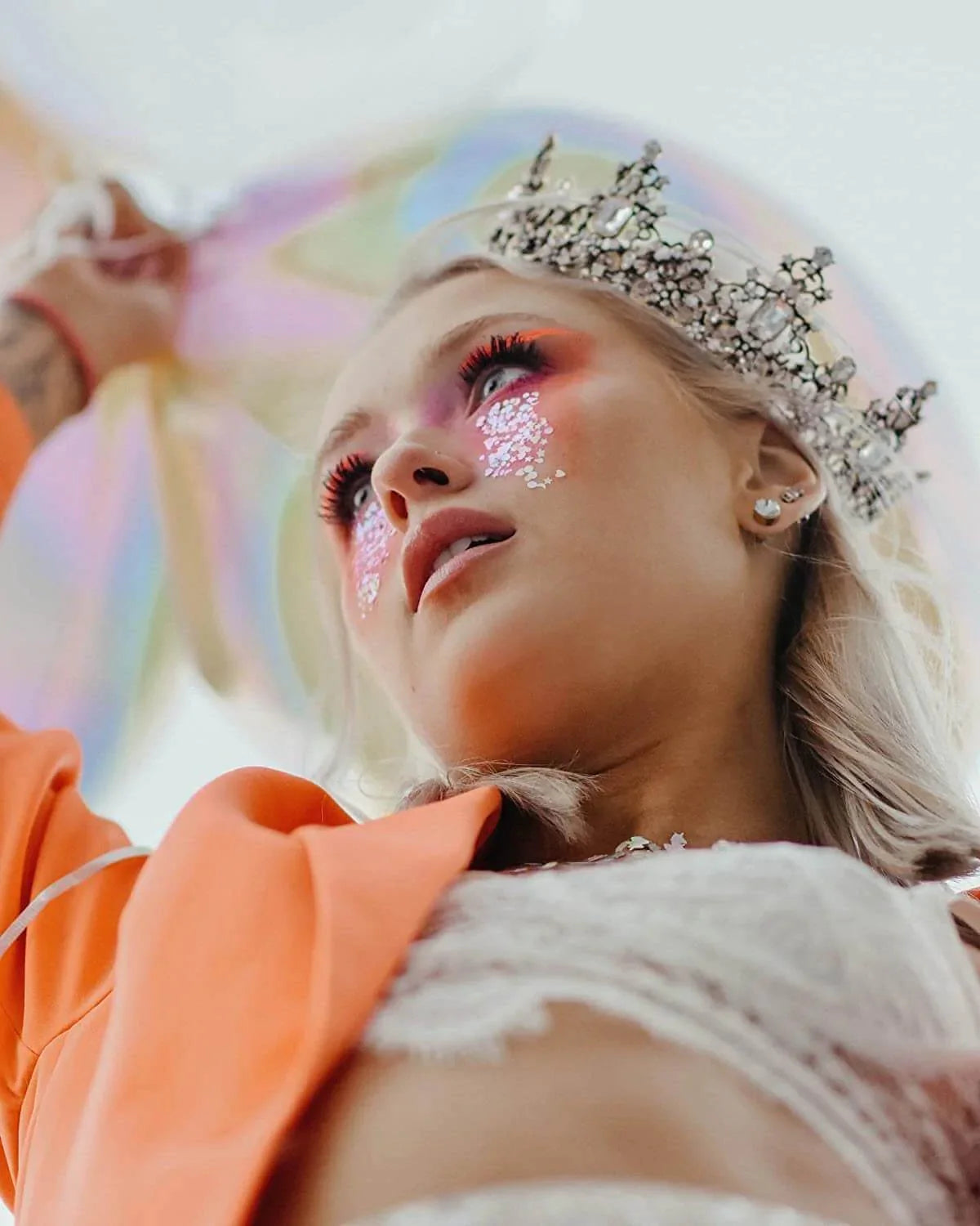 Barok-dronningekrone med juveler