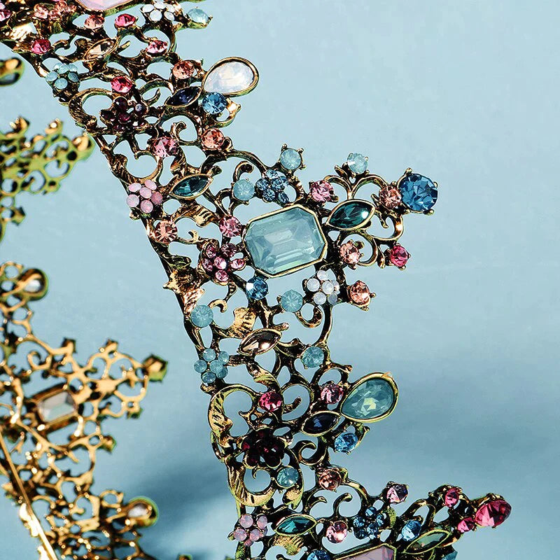 Barok-dronningekrone med juveler