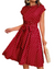 Variant image for Kvinders Vintage Polka Dot Kjole Let Bomuld-1