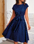 Variant image for Kvinders Vintage Polka Dot Kjole Let Bomuld-13