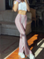 Bukser Dame Boho Printed Slim Fit Bløde Strikblanding 10