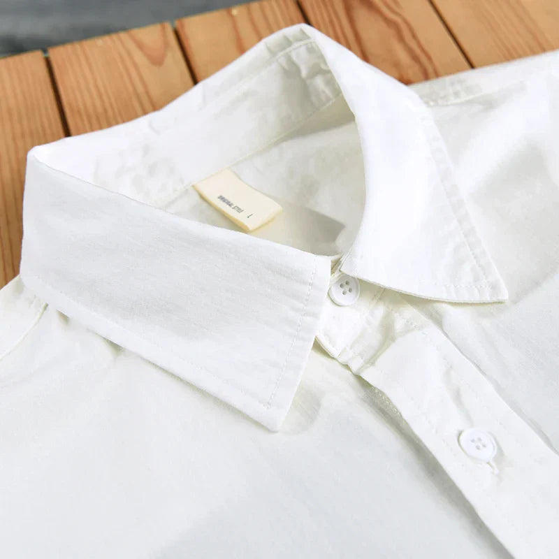 Herre Skjorter Casual Bæredygtig Stilfuld Regular Fit