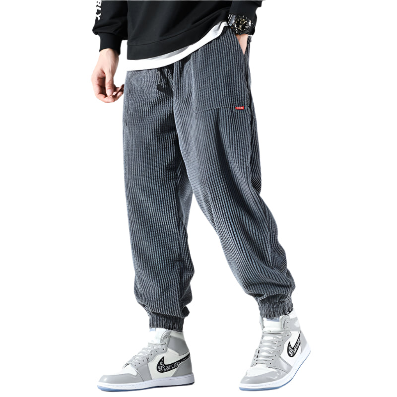 Herre Bukser Corduroy Klassisk Design Komfortabel Pasform-1