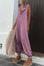 Kvinders Jumpsuit Casual Hætte 100% Bomuld-3