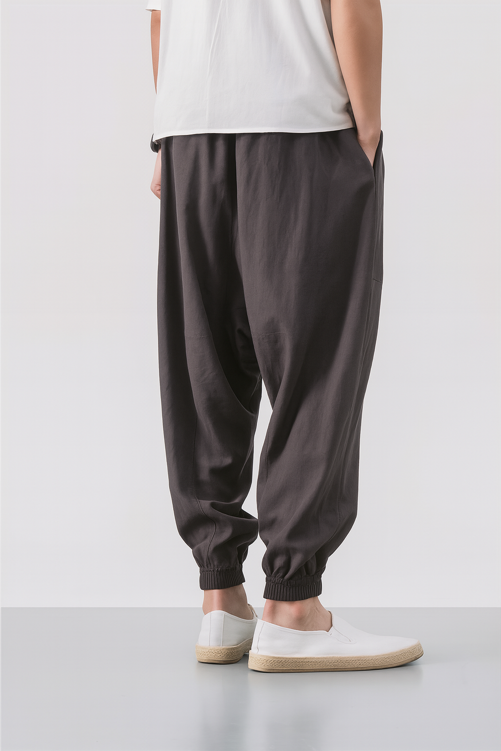 Dame Bukser Harem Med Tilspidset Silhuet 5