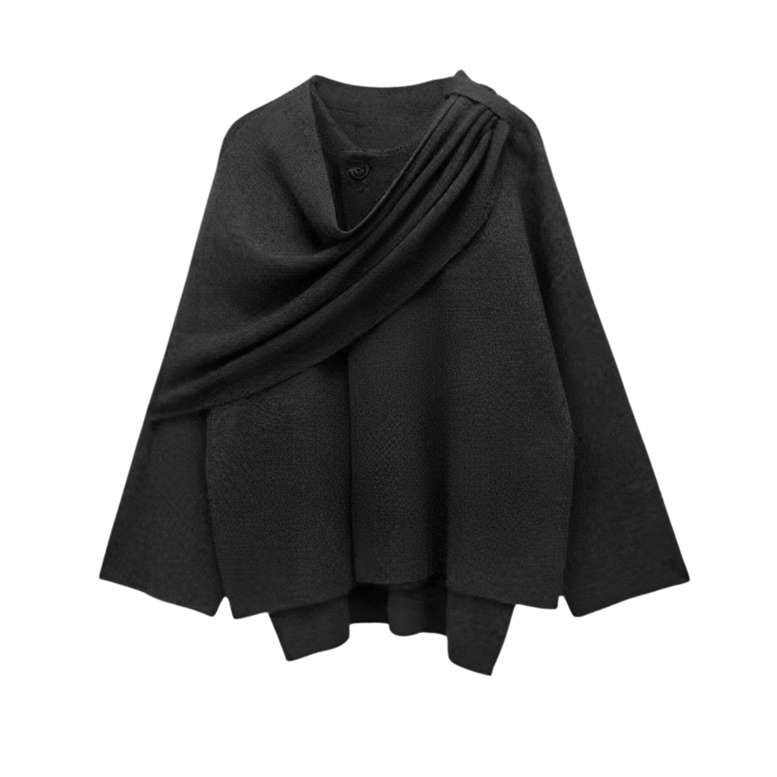 Dame Cape Coat Draperet 0