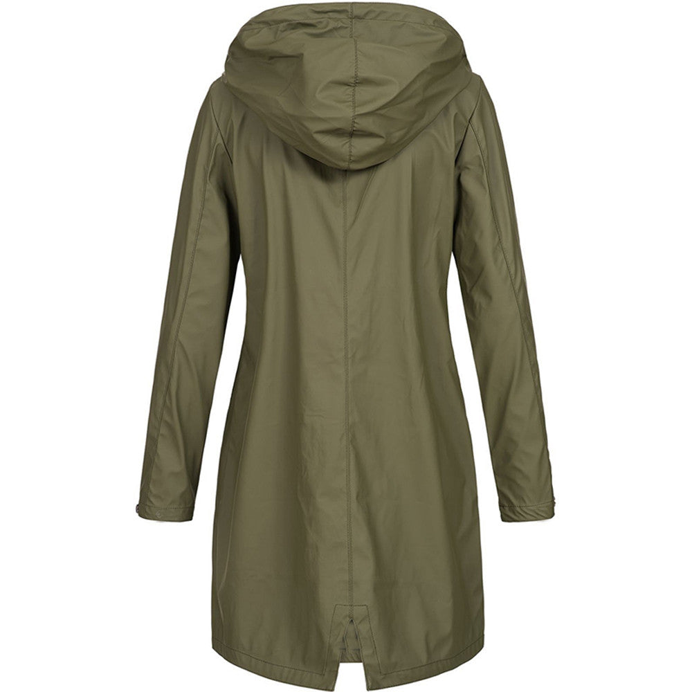 Dame Forårsjakke Vandtæt Outdoor Stil 2