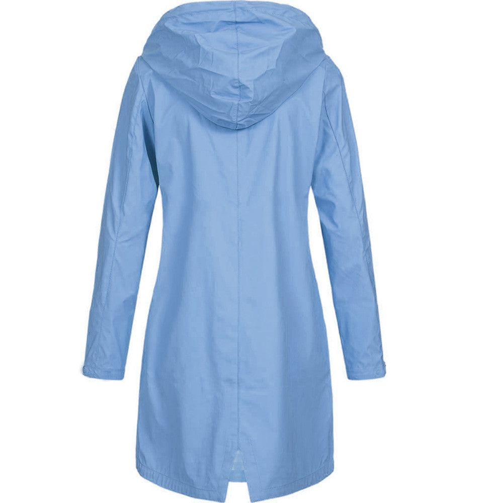 Dame Forårsjakke Vandtæt Outdoor Stil 4