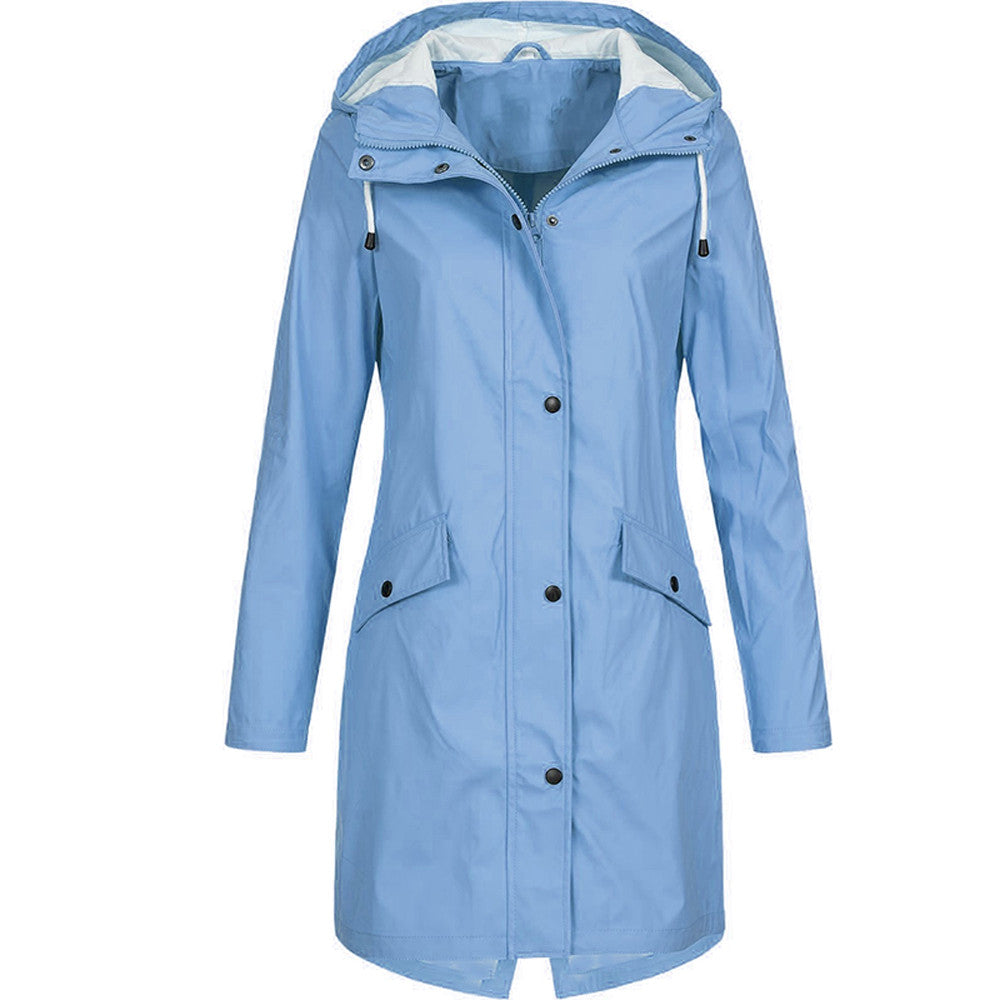 Dame Forårsjakke Vandtæt Outdoor Stil 7