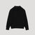 Dame Halv-Zipper Sweater Ribbet Stil 4
