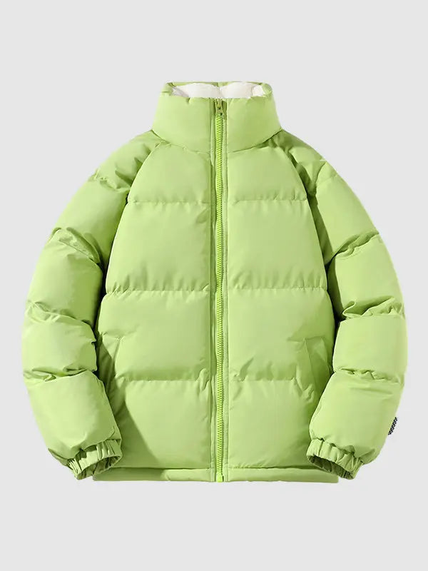 Dame Jakke Puffer Med Trendy Design 10