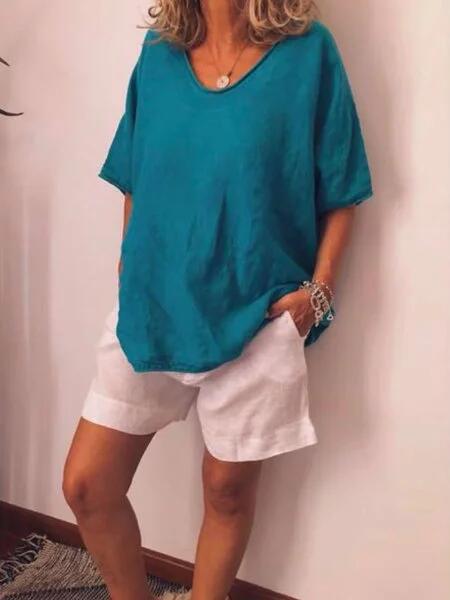 Dame Oversized T-Shirt Casual 4