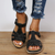 Dame Sandaler Klassisk Design Blød Mat Overflade 6